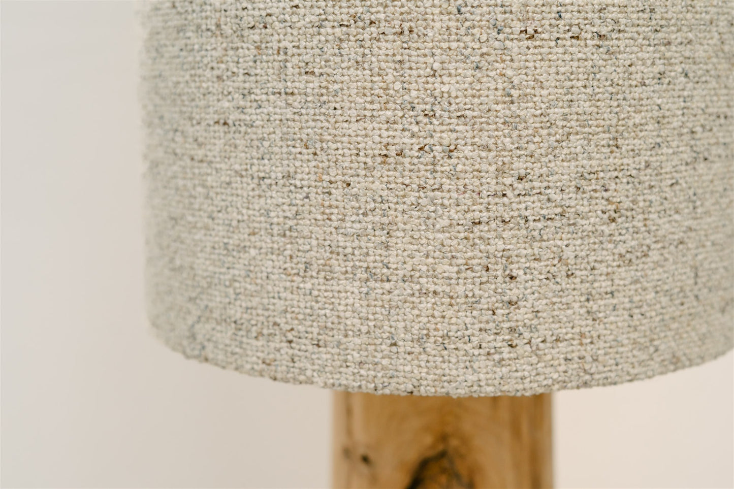 The Tall Solid Oak Lamp