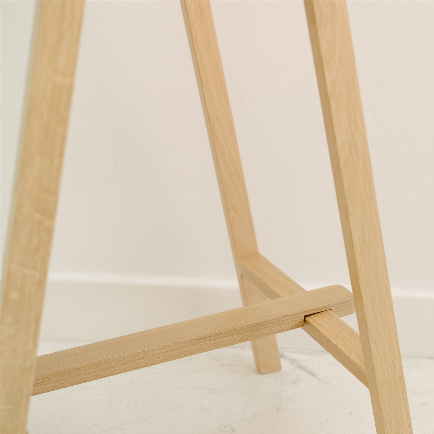 Oak Framed Cheval Mirror