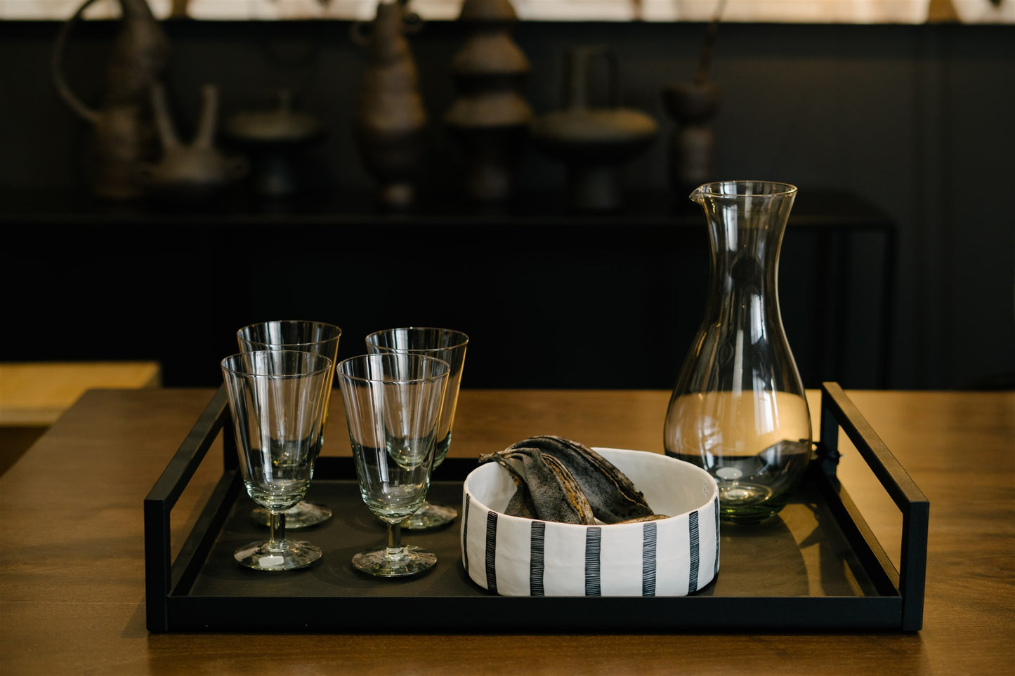 The Steel Handle Tray