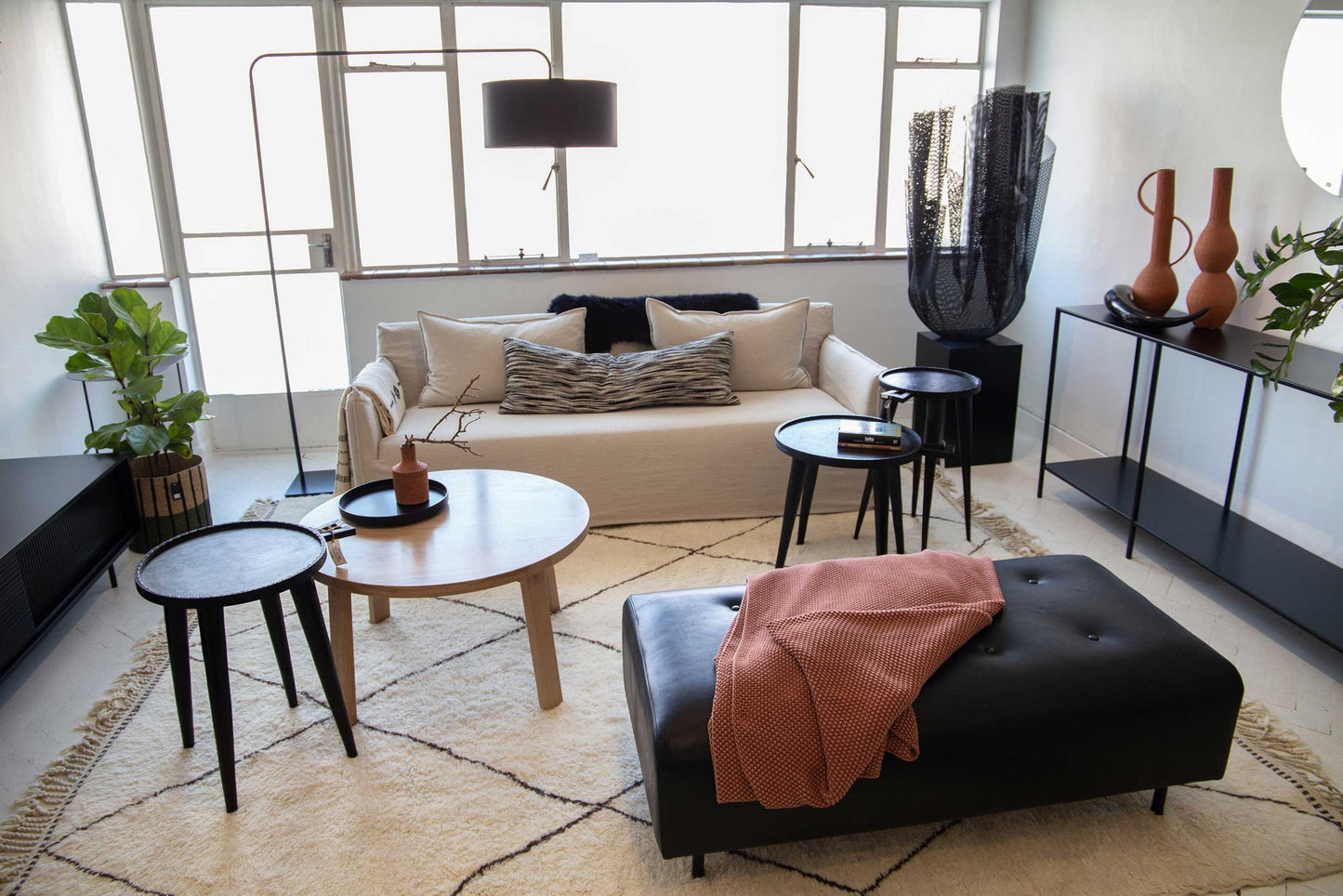 The Smooth Buttoned Ottoman