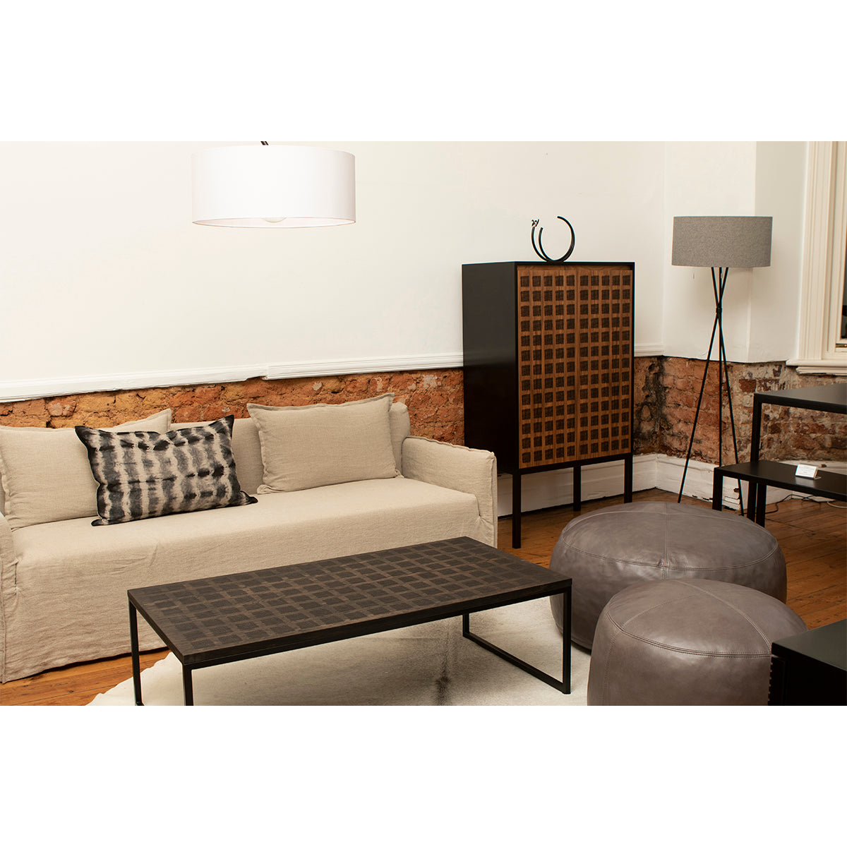 The Adinkra Coffee Table – Loop Leg