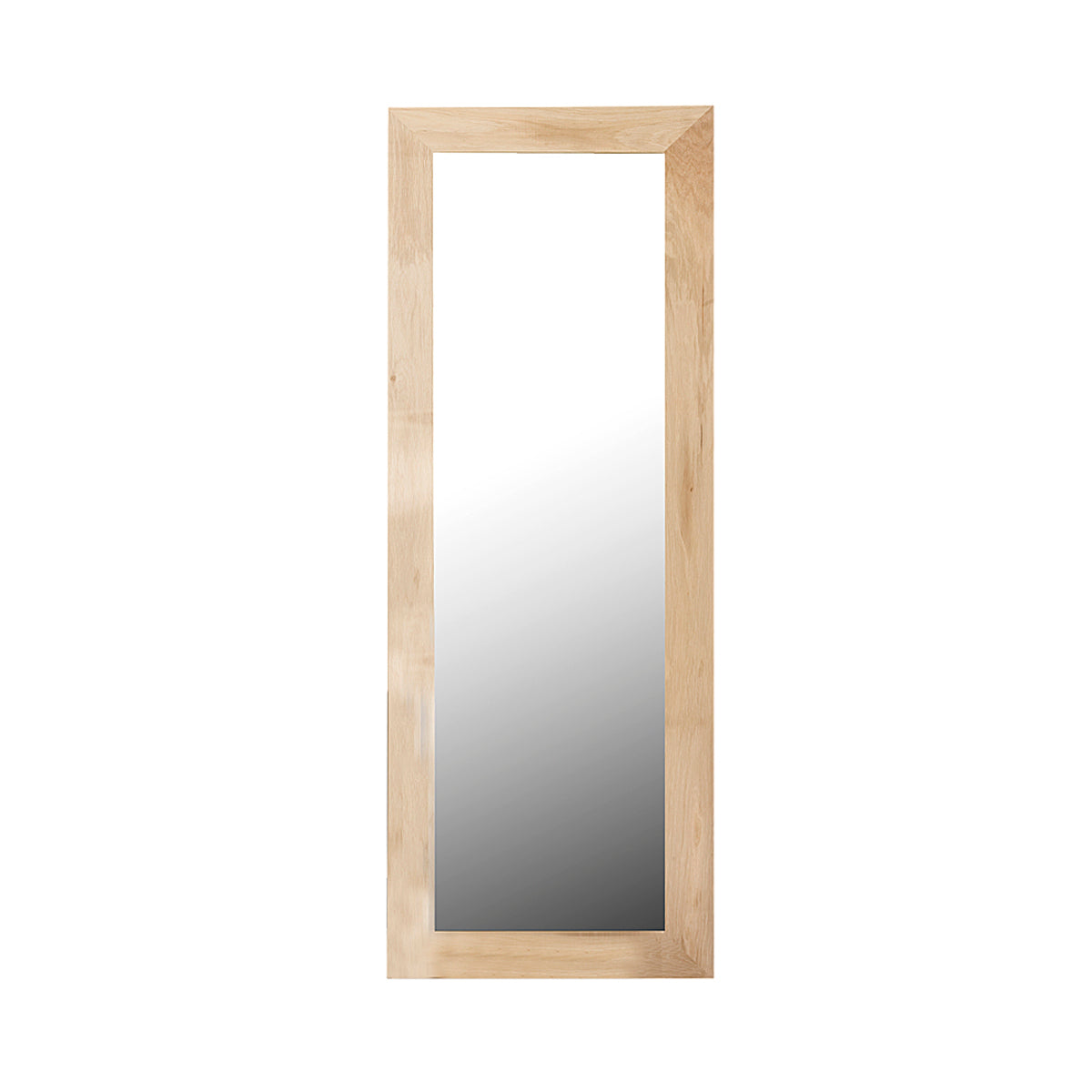 Oak Framed Wide Mirror