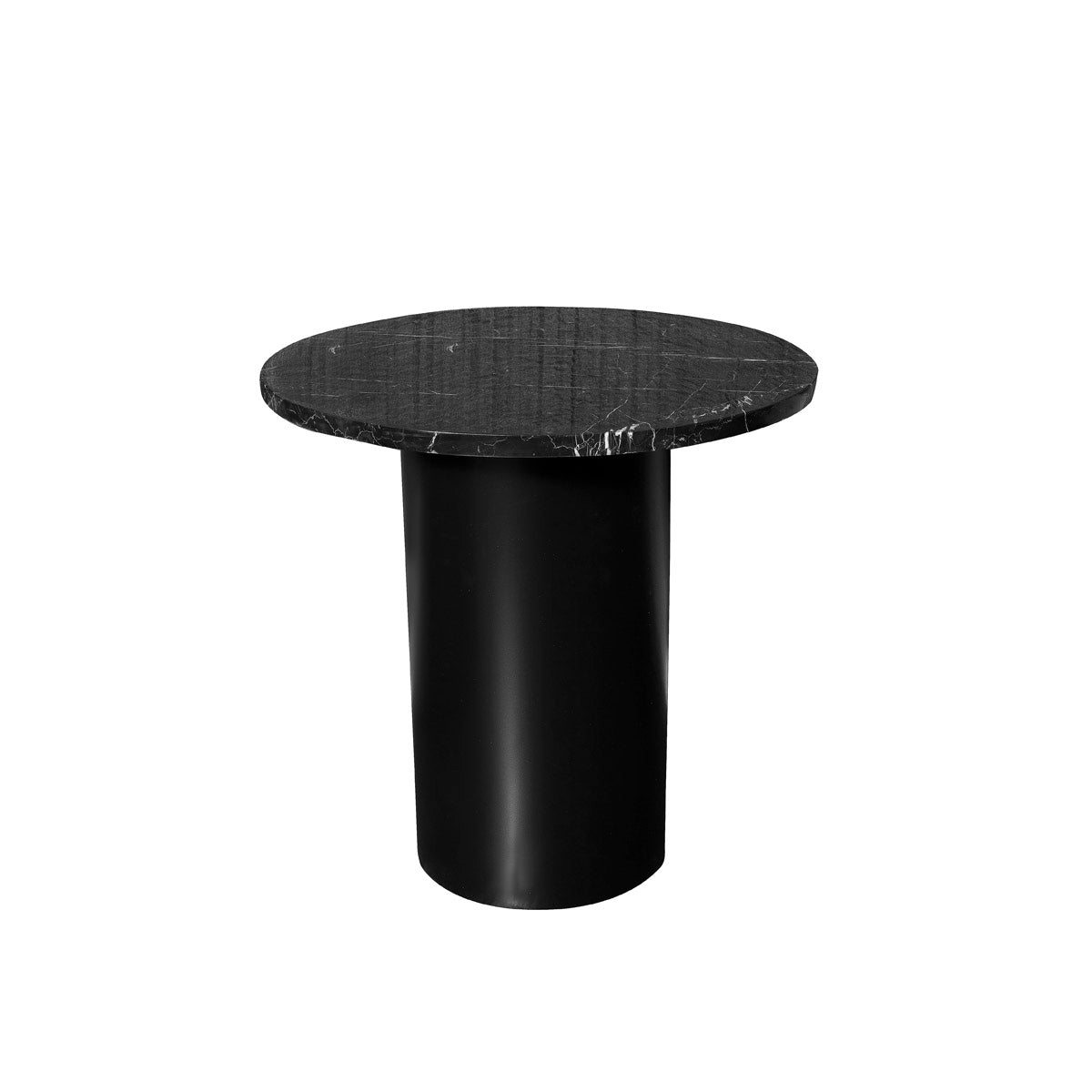 The Marble Drum Side Table