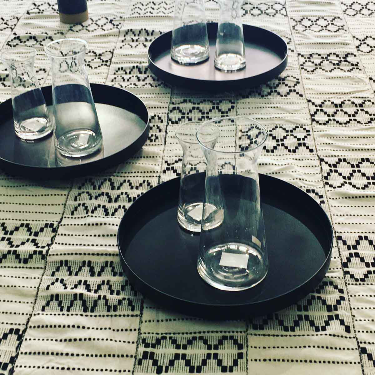 The Round Steel Tray