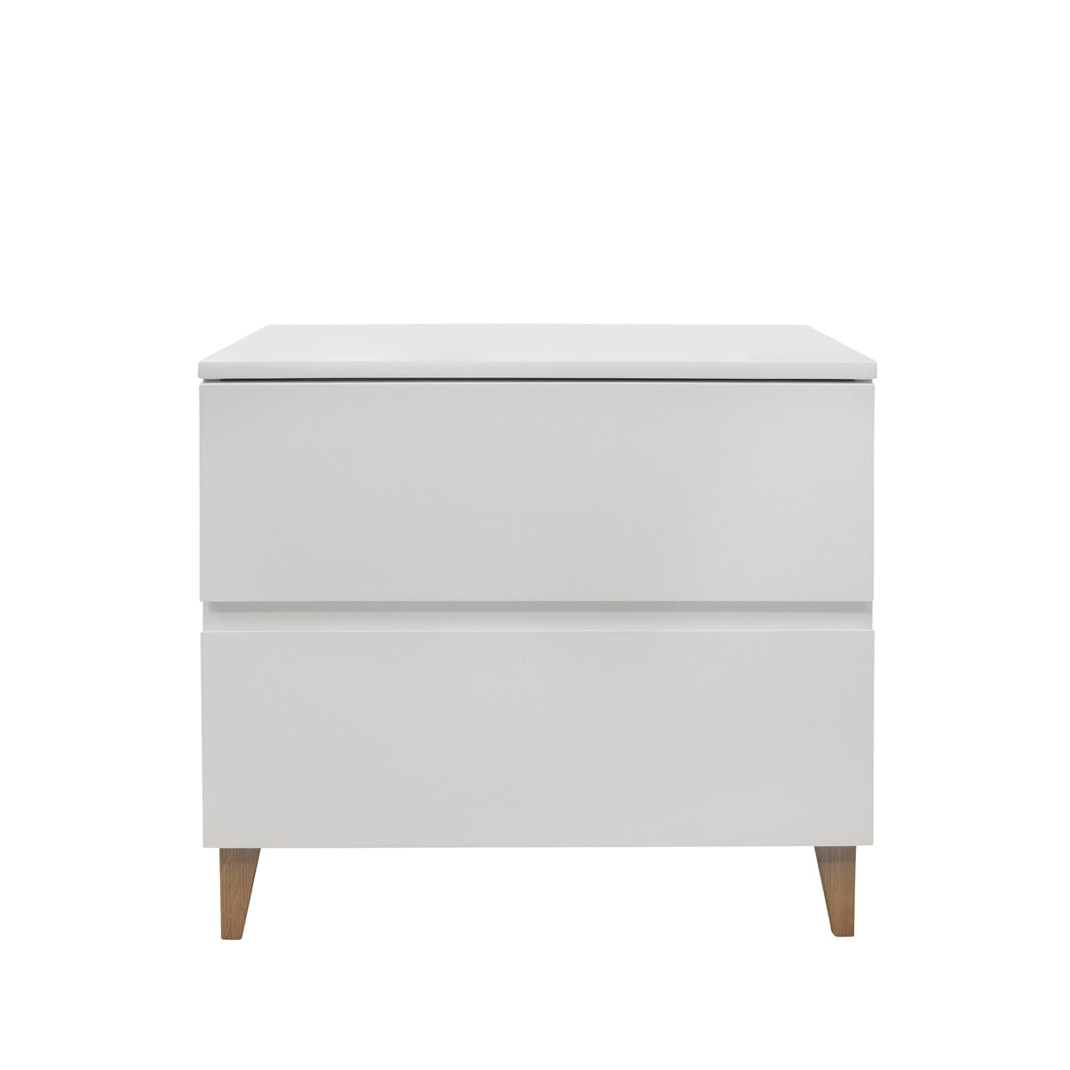The Tapered Leg Pedestal – One or Two Drawers