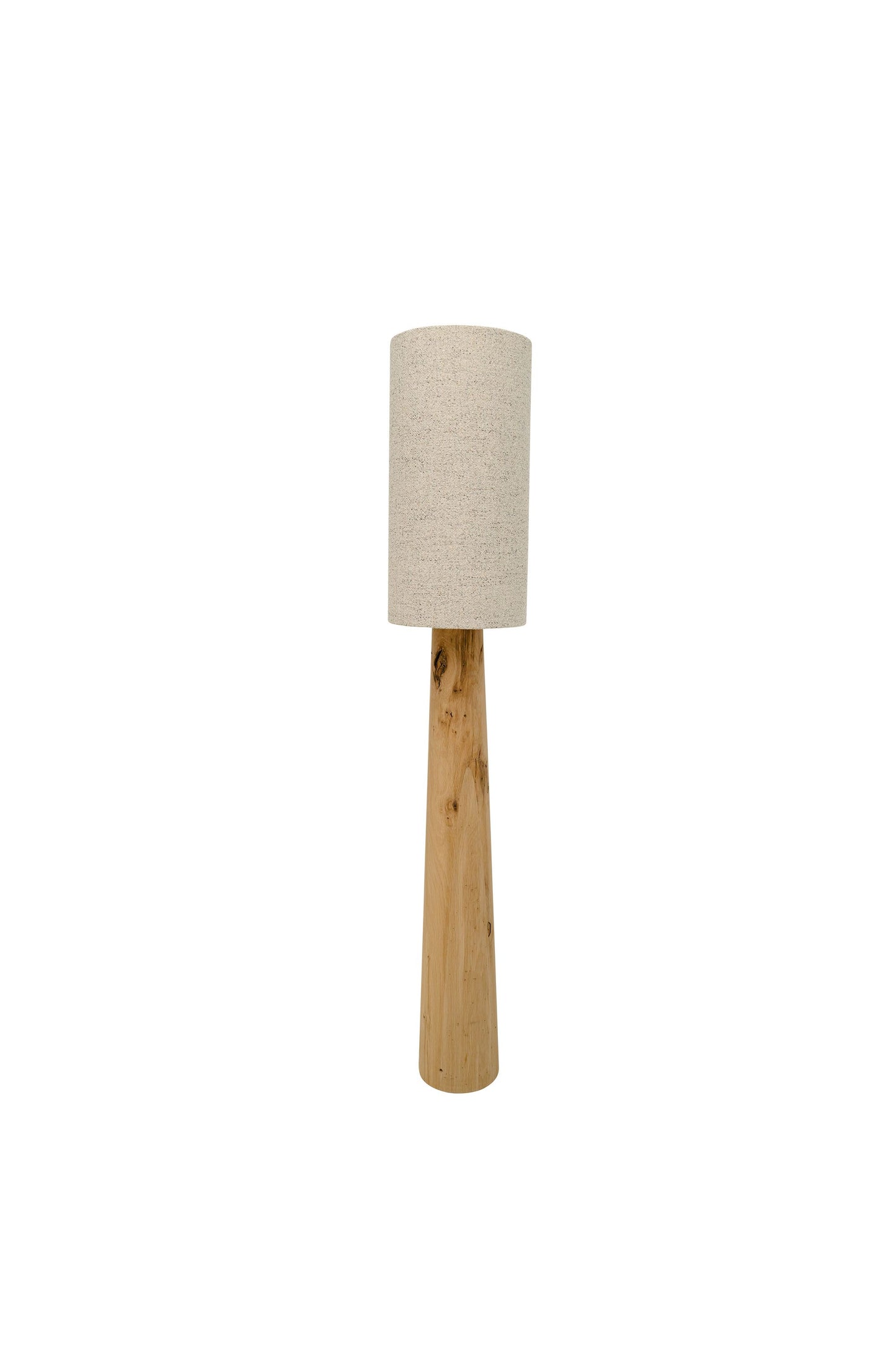 The Tall Solid Oak Lamp