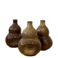 Squashed Bud Vases