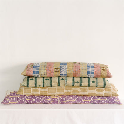 Vintage Kente Cloth Scatter Cushions