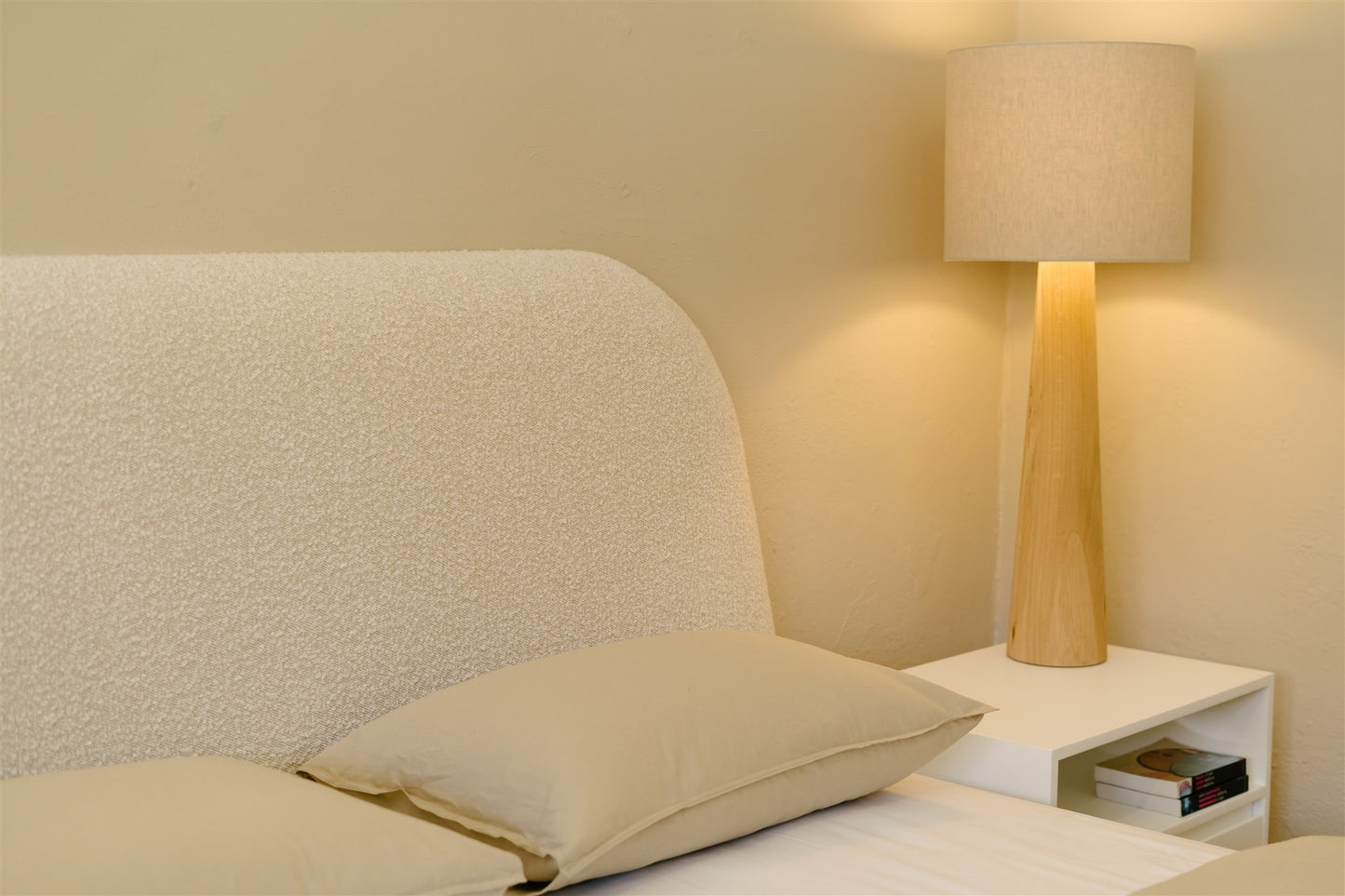 The Solid Oak Table Lamp