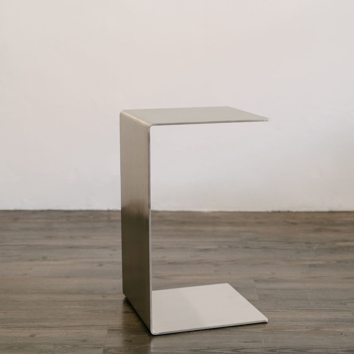 The C Side Table - Stainless Steel