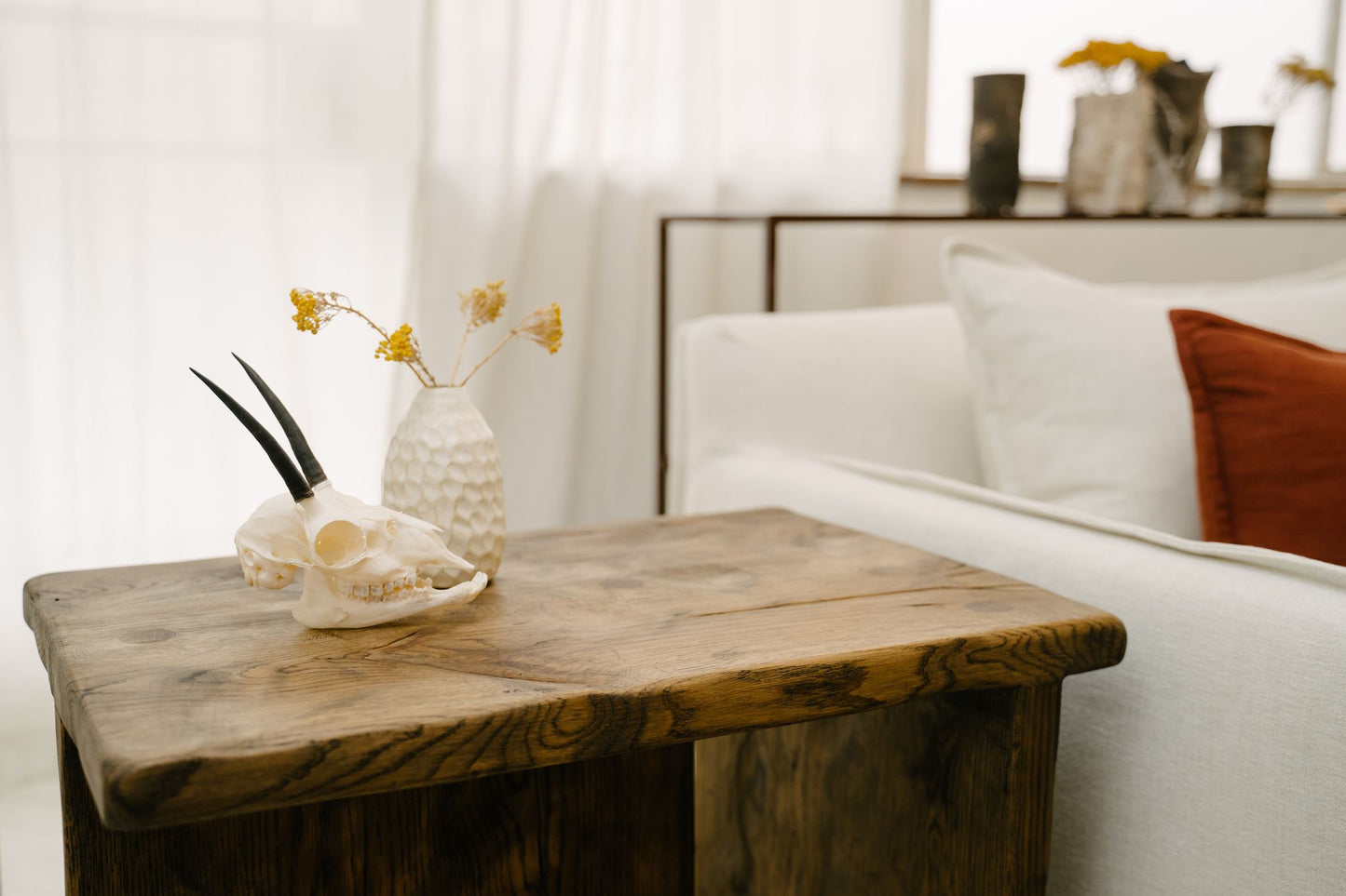 The Beaten Side Table
