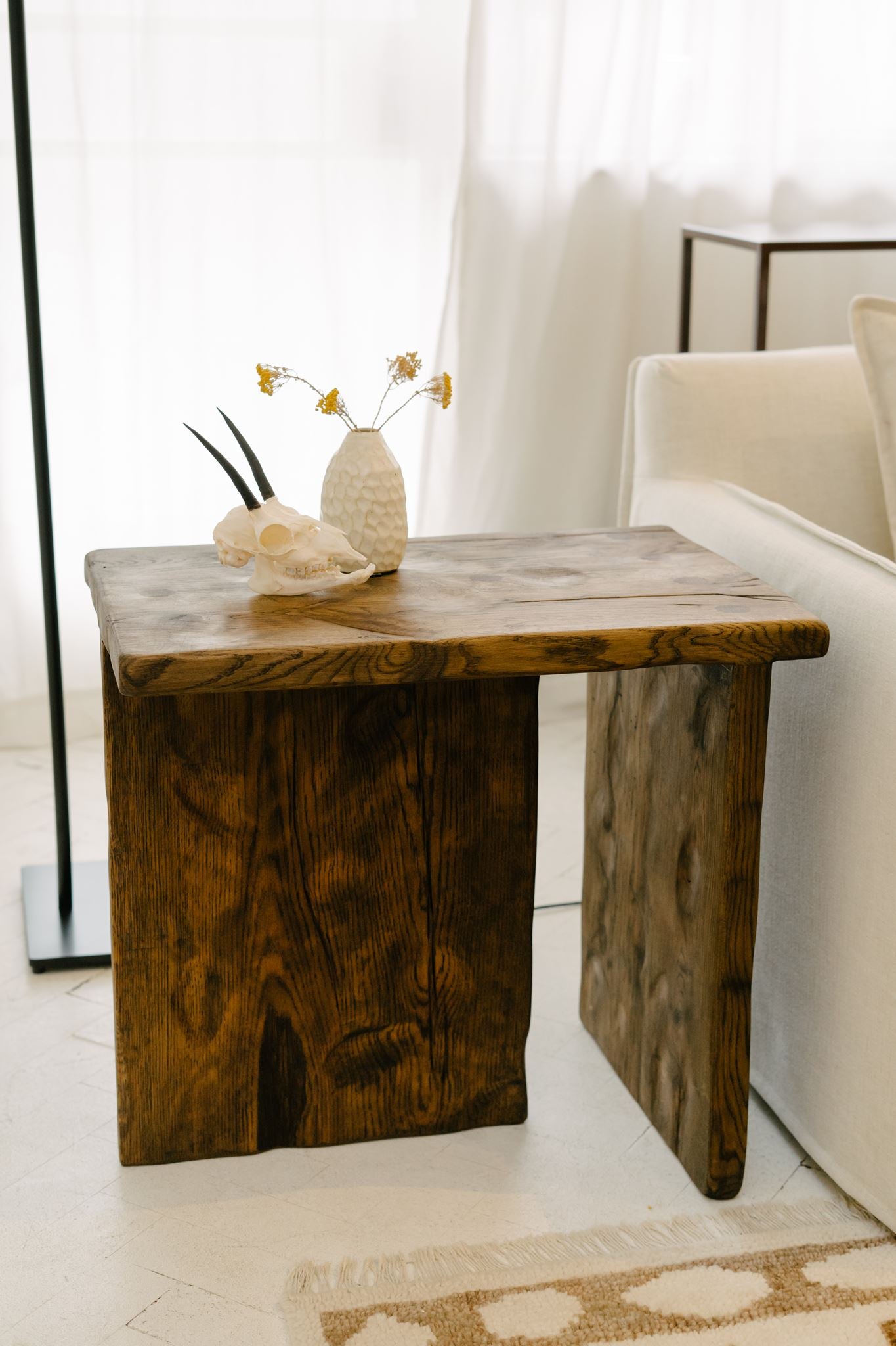 The Beaten Side Table