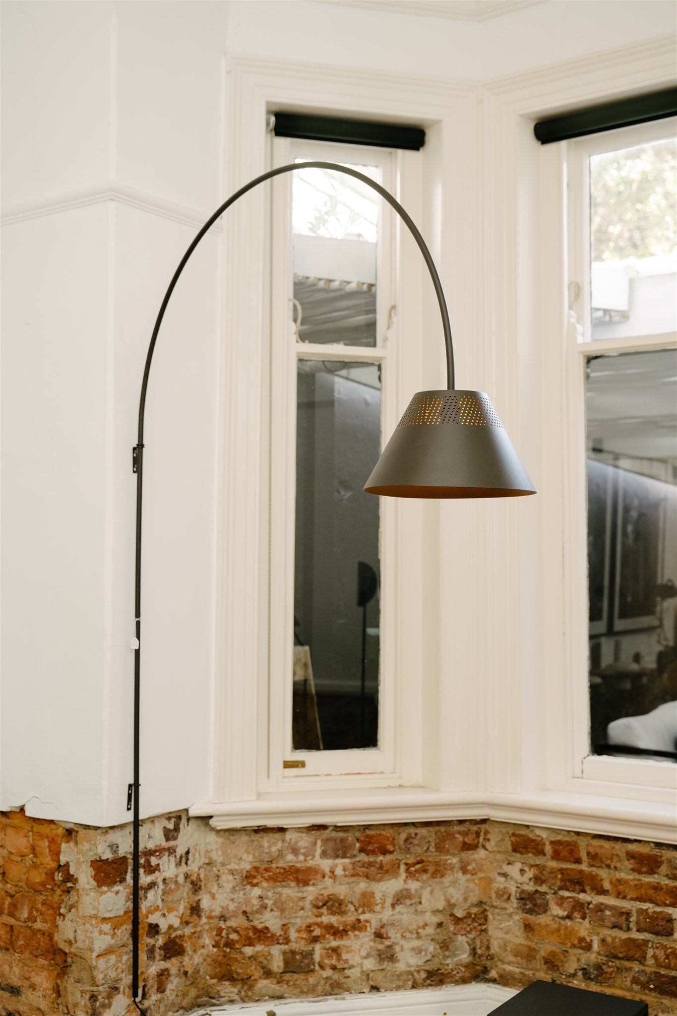 The Wall Arc Lamp with Shade