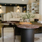 The Marble Drum Side Table