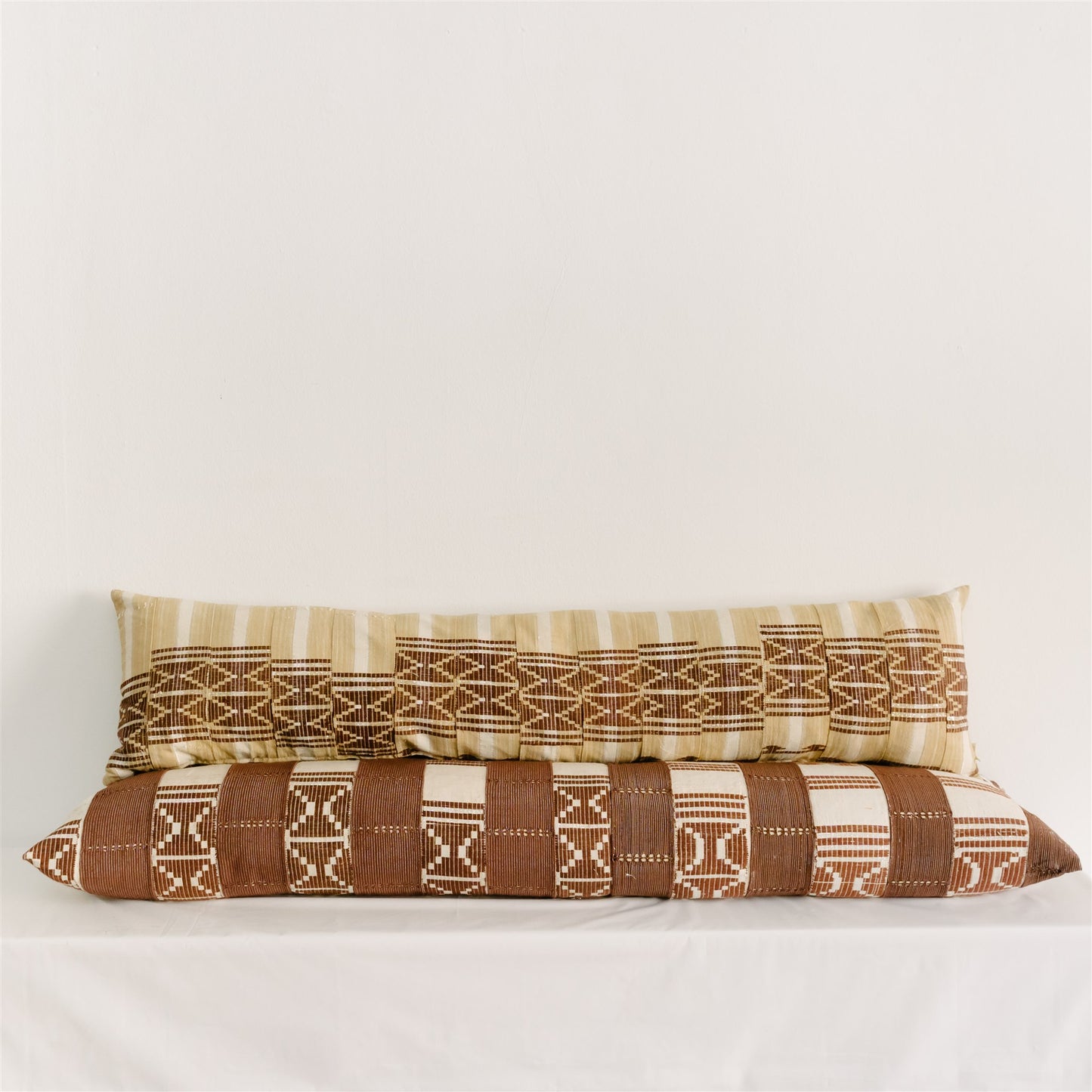 Vintage Kente Cloth Scatter Cushions