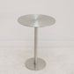 The Dumbbell Side Table - Brushed Stainless Steel