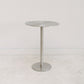 The Dumbbell Side Table - Brushed Stainless Steel