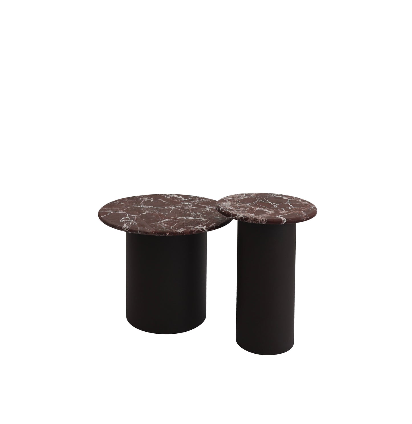 The Marble Drum Side Table