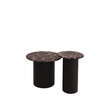 The Marble Drum Side Table
