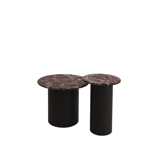 The Marble Drum Side Table