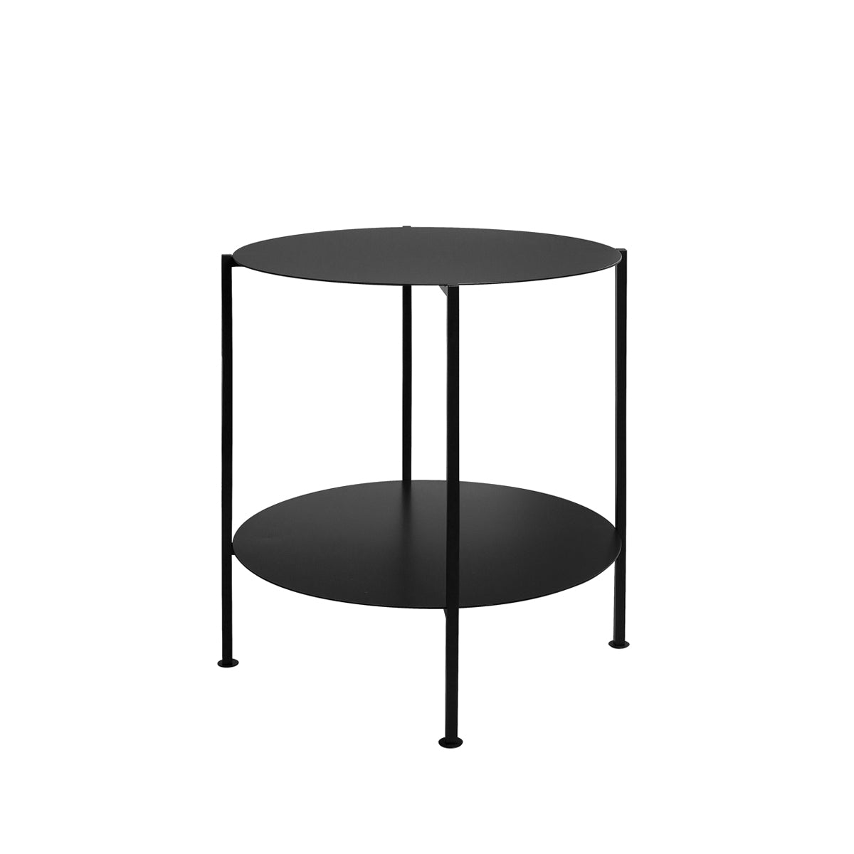 The Round Steel Side Table