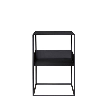 The Cubic Frame Pedestal with Tray Shelf