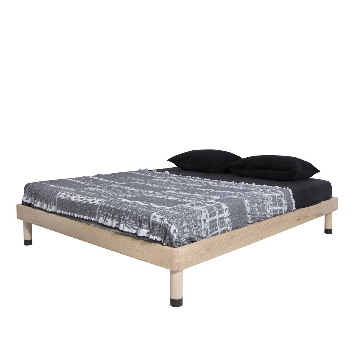 Bed Base With Turned Legs And Black, How To Cover Bed Frame Legs