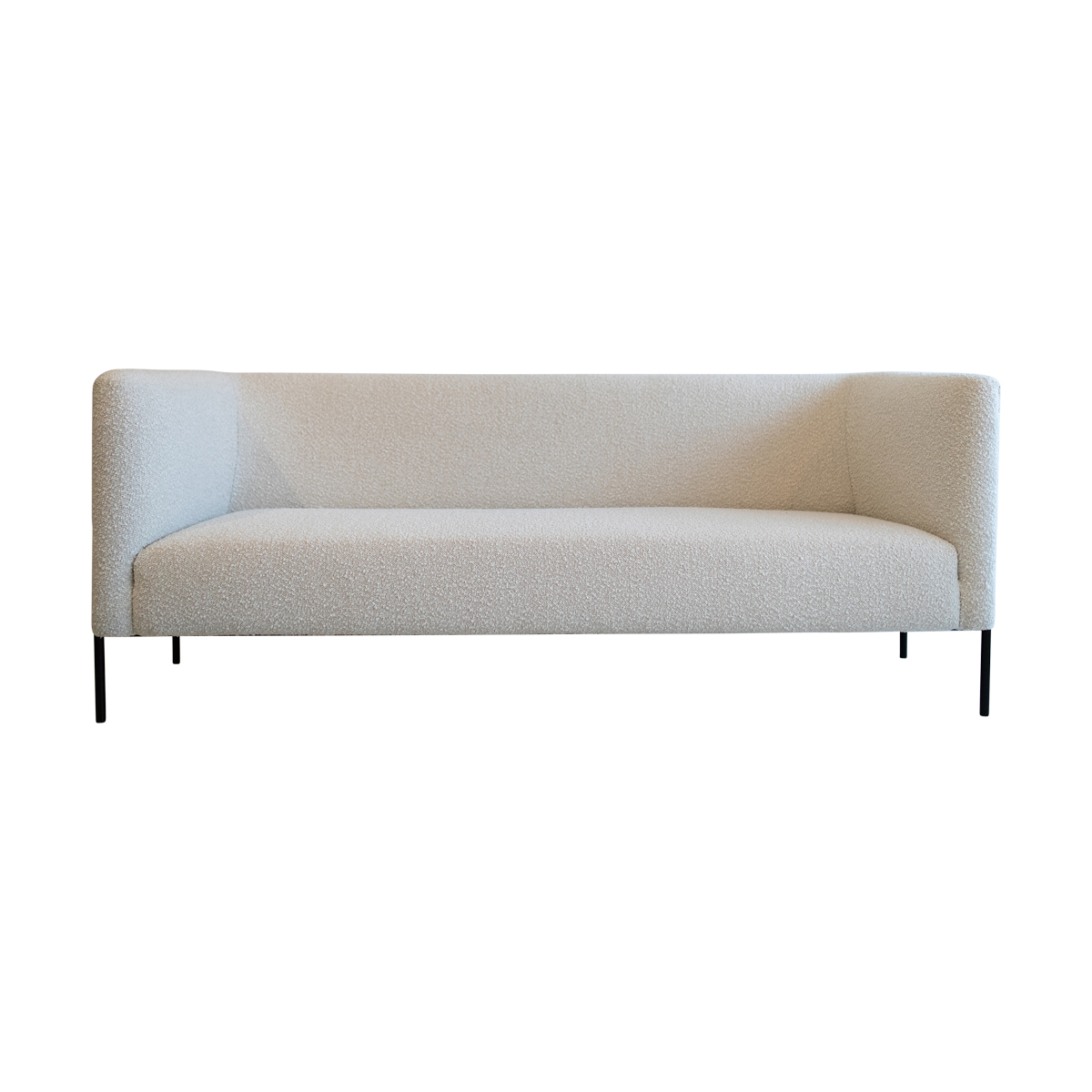 Upholstered rounded back sofa - LIM.co.za