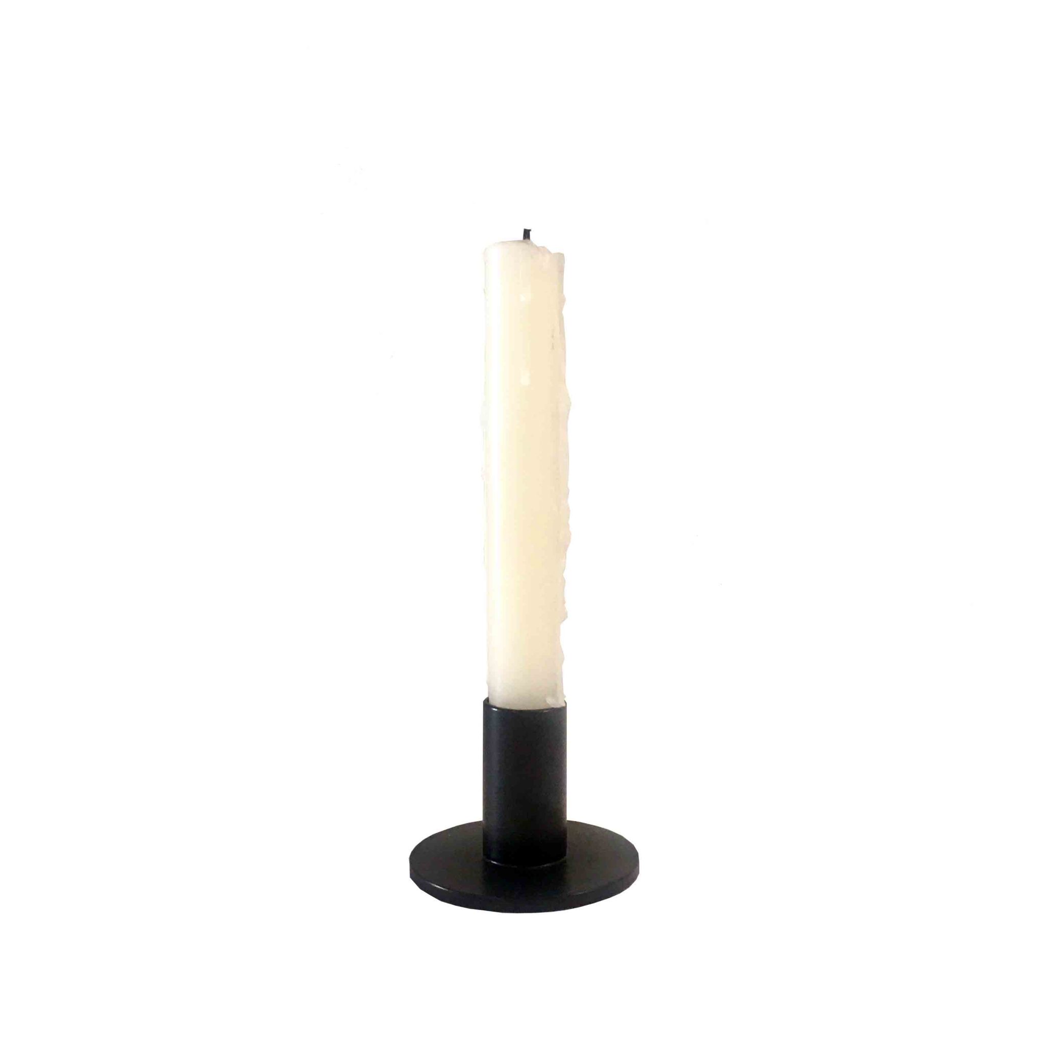 Black Short candle holder - LIM.co.za